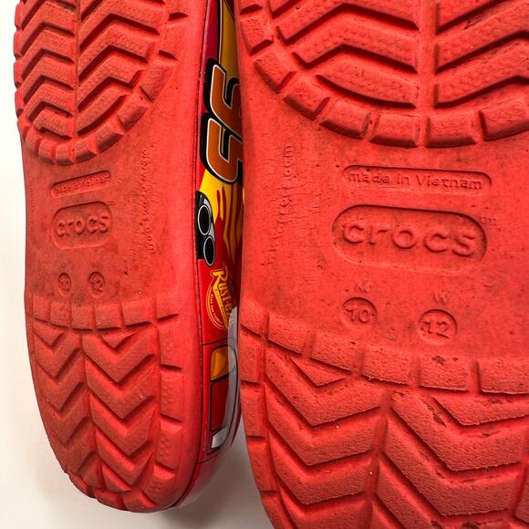 Crocs Disney Lightning McQueen Red Sandals main image 5